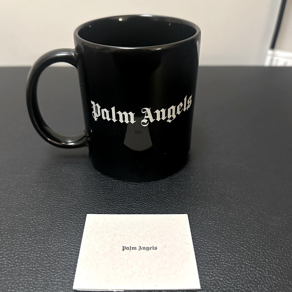 Palm Angels Coffee Mug Black/White